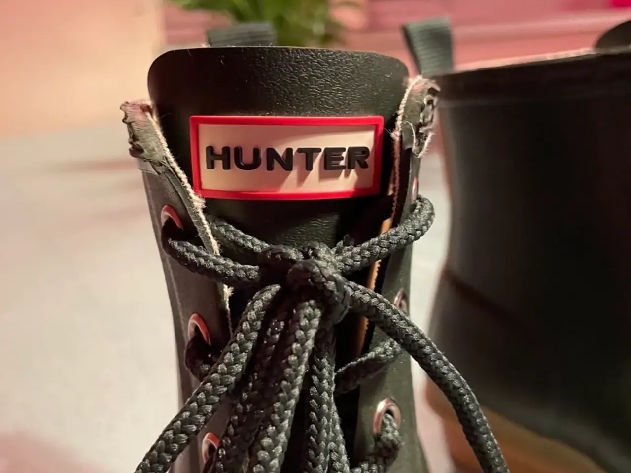 Billede 2 - Hunter snøre gummistøvler