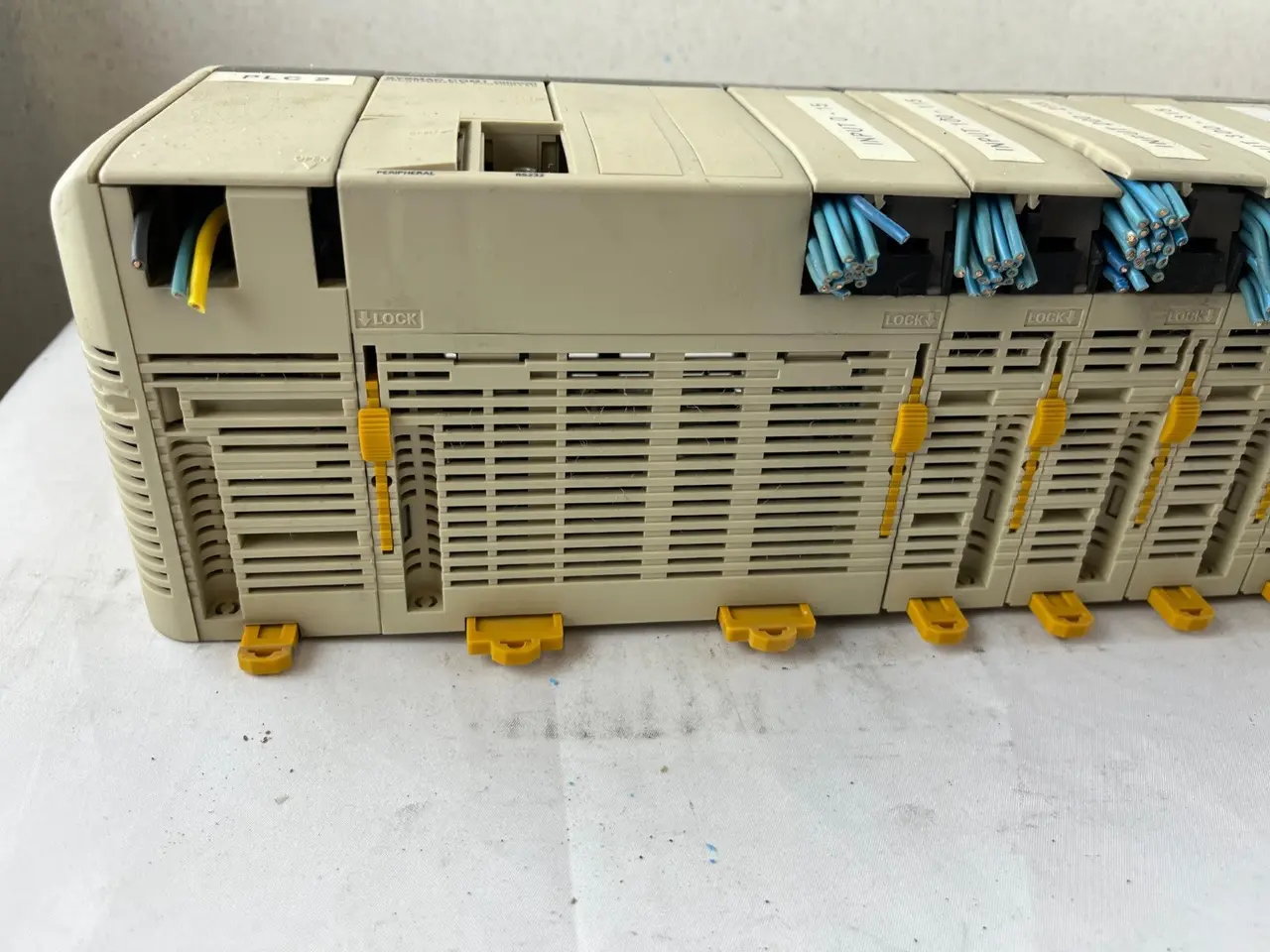 Billede 8 - Omron CQM1 CPU41 PLC System PA203 ID212 OD212 Rack