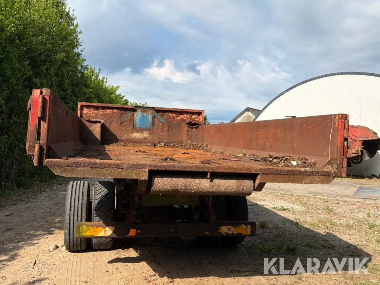Billede 5 - Kroghejsevogn med containerlad