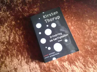 Erindring om kærligheden, Kirsten Thorup 59 kr. Fa