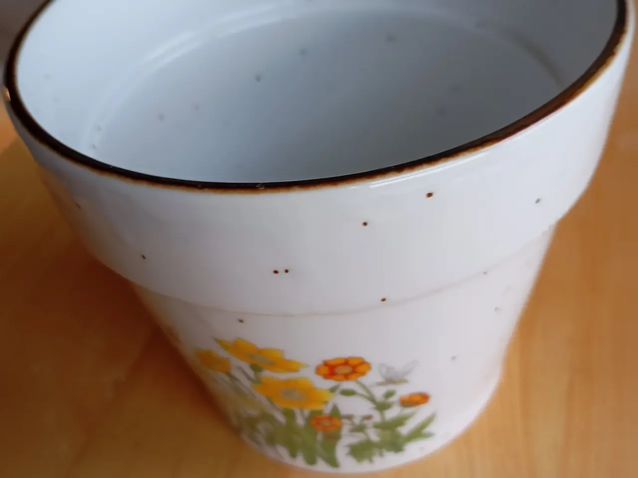 Billede 6 - Retro urtepotte med blomster 