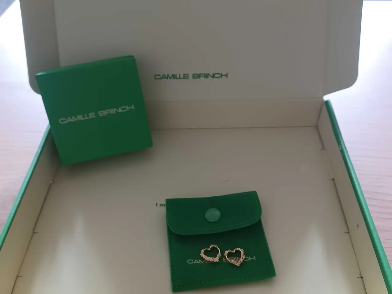 Billede 1 - Camilla Brinch Heart Crush hoops