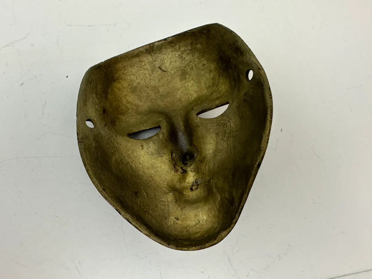 Billede 5 - Maske i massiv messing