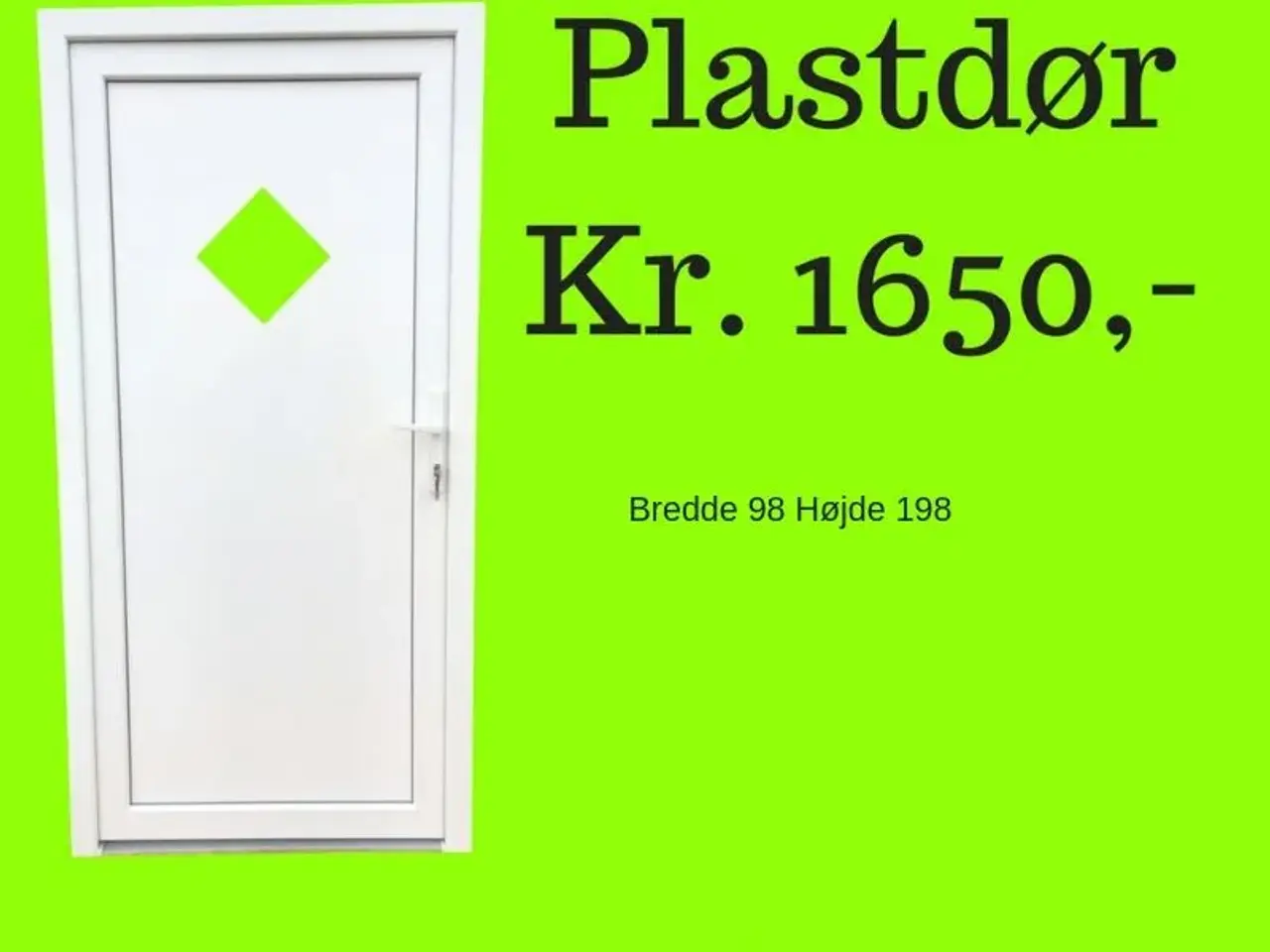 Billede 6 - Ny plastdør H 180
