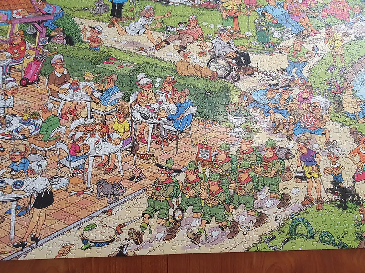 Billede 5 - Puslespil | Jan Van Haasteren | The Park | (3.000)