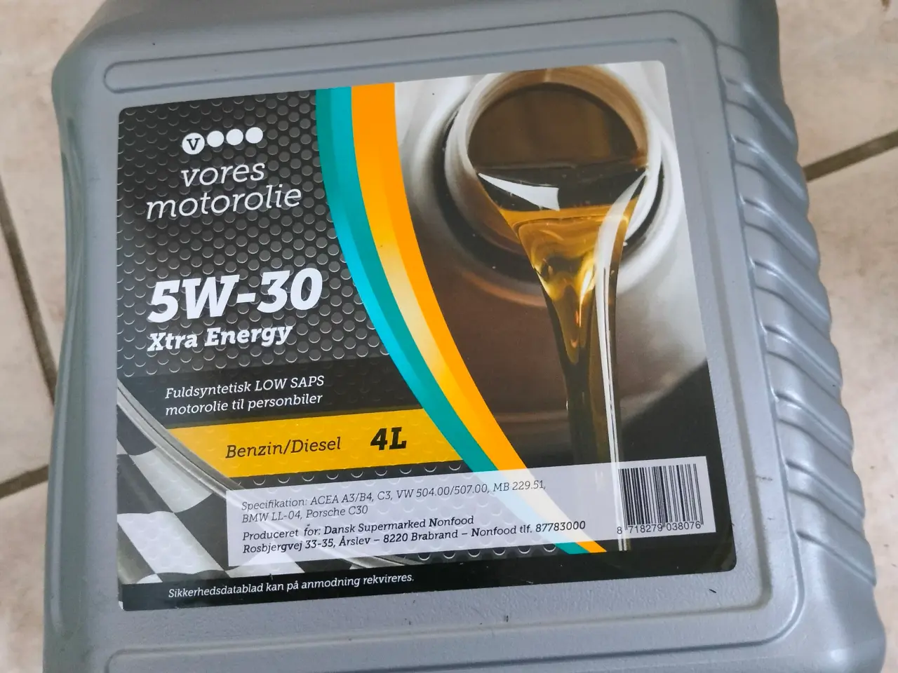 Billede 1 - Bil Oil 5W-30