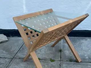 Trip Trap vintage magasinholder med glasplade