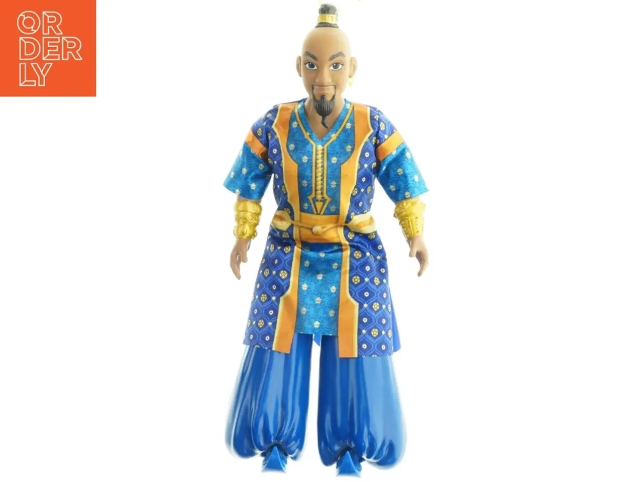 Billede 1 - Lampens ånd Genie Action Dukke fra filmen Aladdin 2019 med Tiara fra Disney (str. 31 x 12 cm)