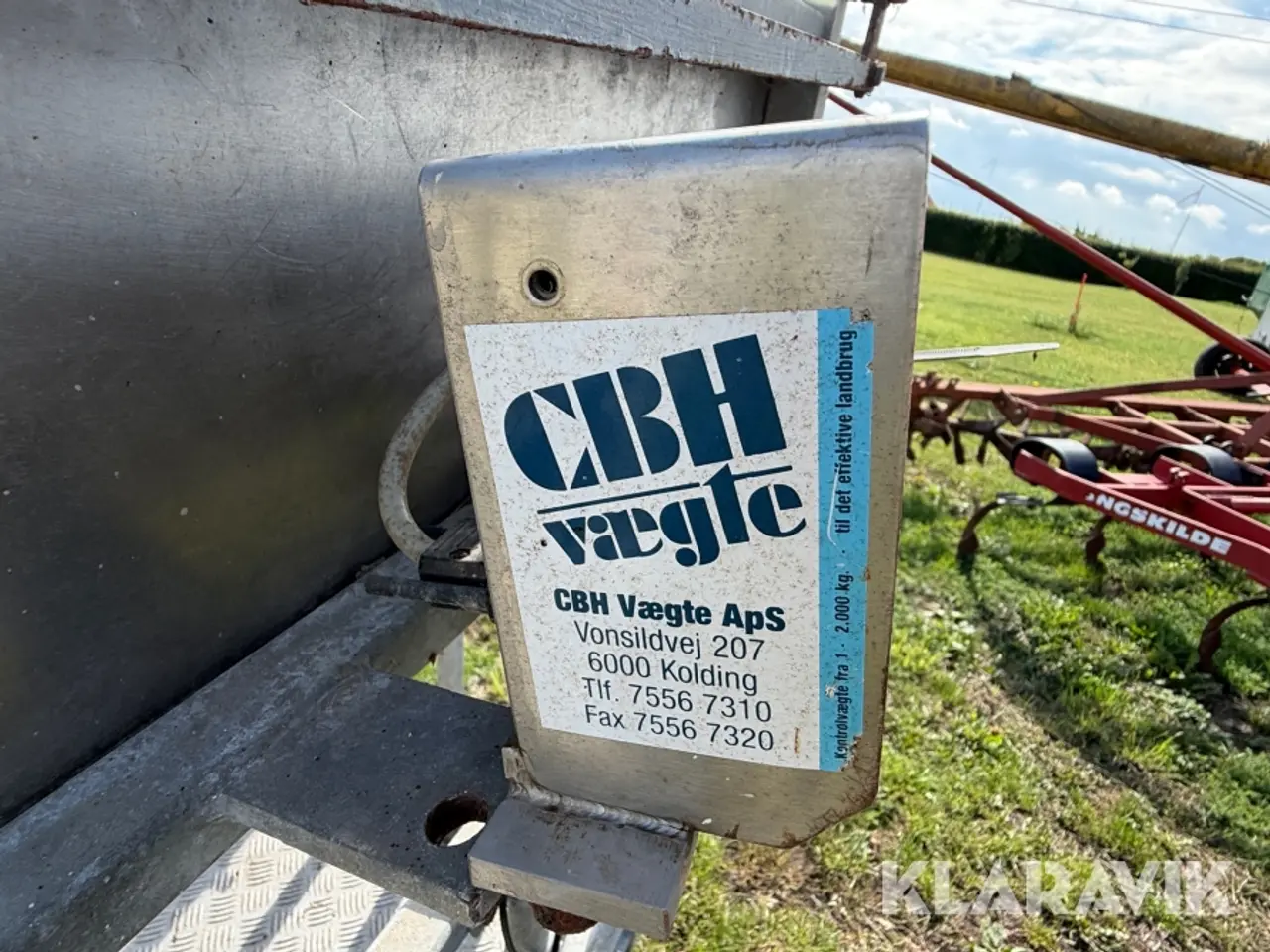 Billede 12 - Kreaturvægt CBH Vægte 750E
