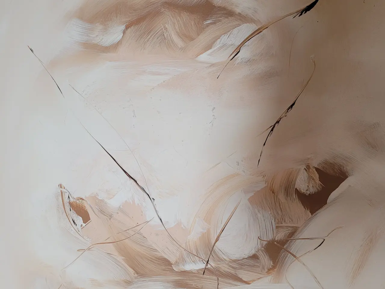 Billede 1 - Maleri, Jannic Biilmann, 65 x 65 cm