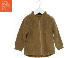 Brun fleecejakke til børn fra Petit (str. 92)
