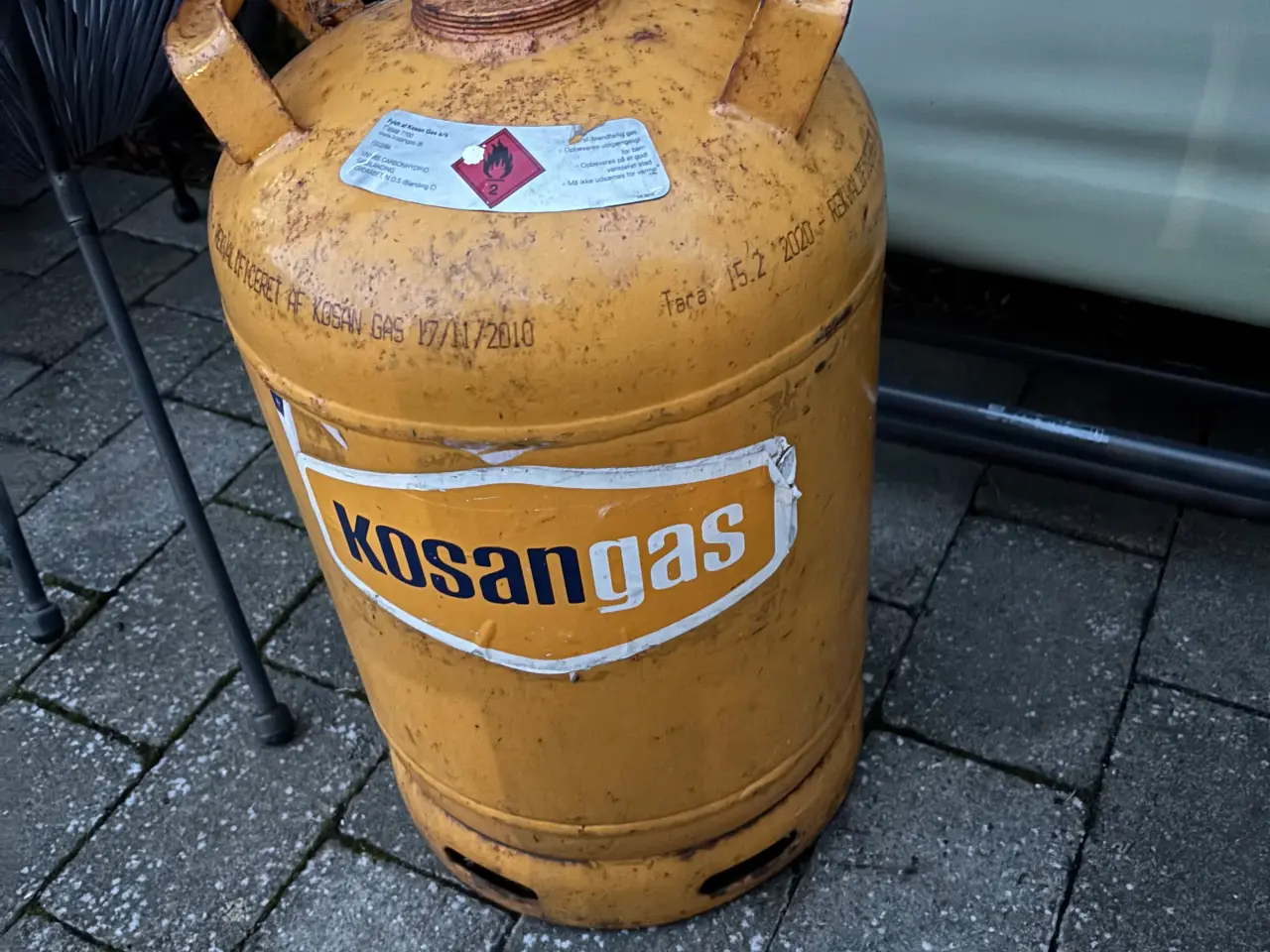 Billede 1 - Gasflaske 