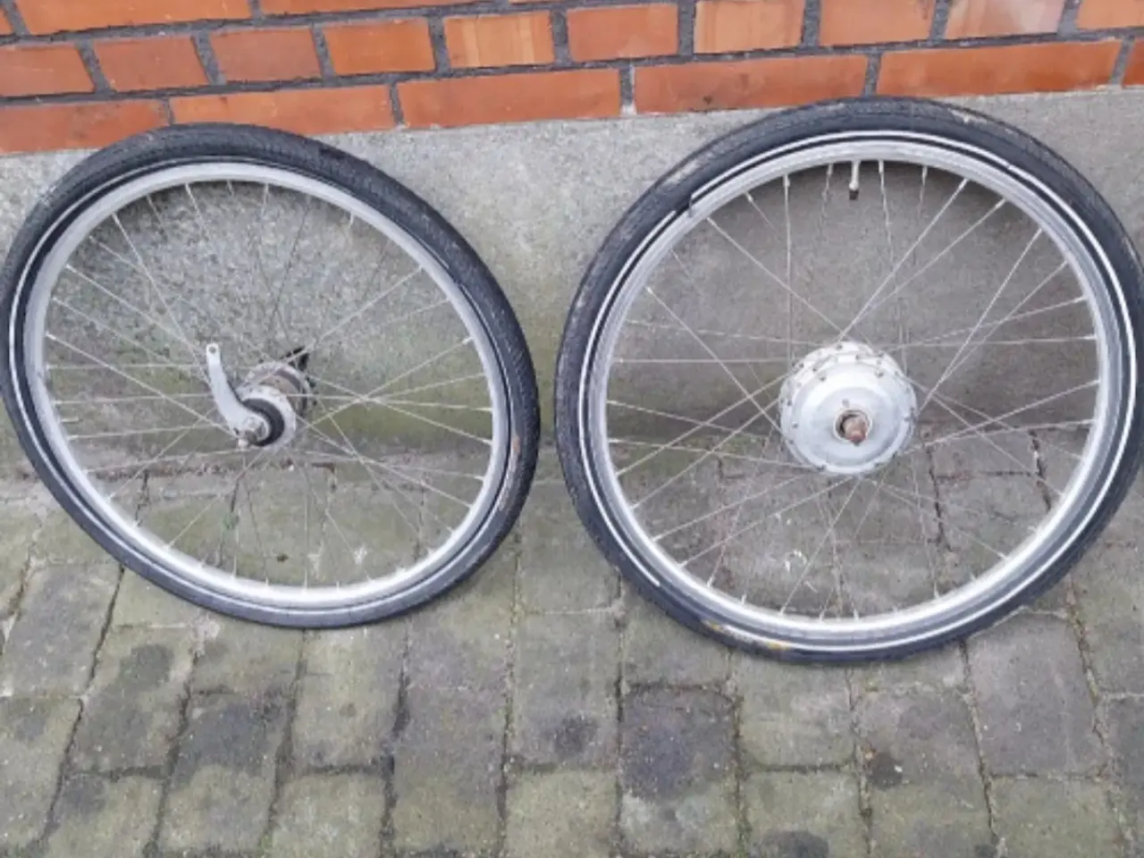 Billede 2 - Forhjul og baghjul til elcykel