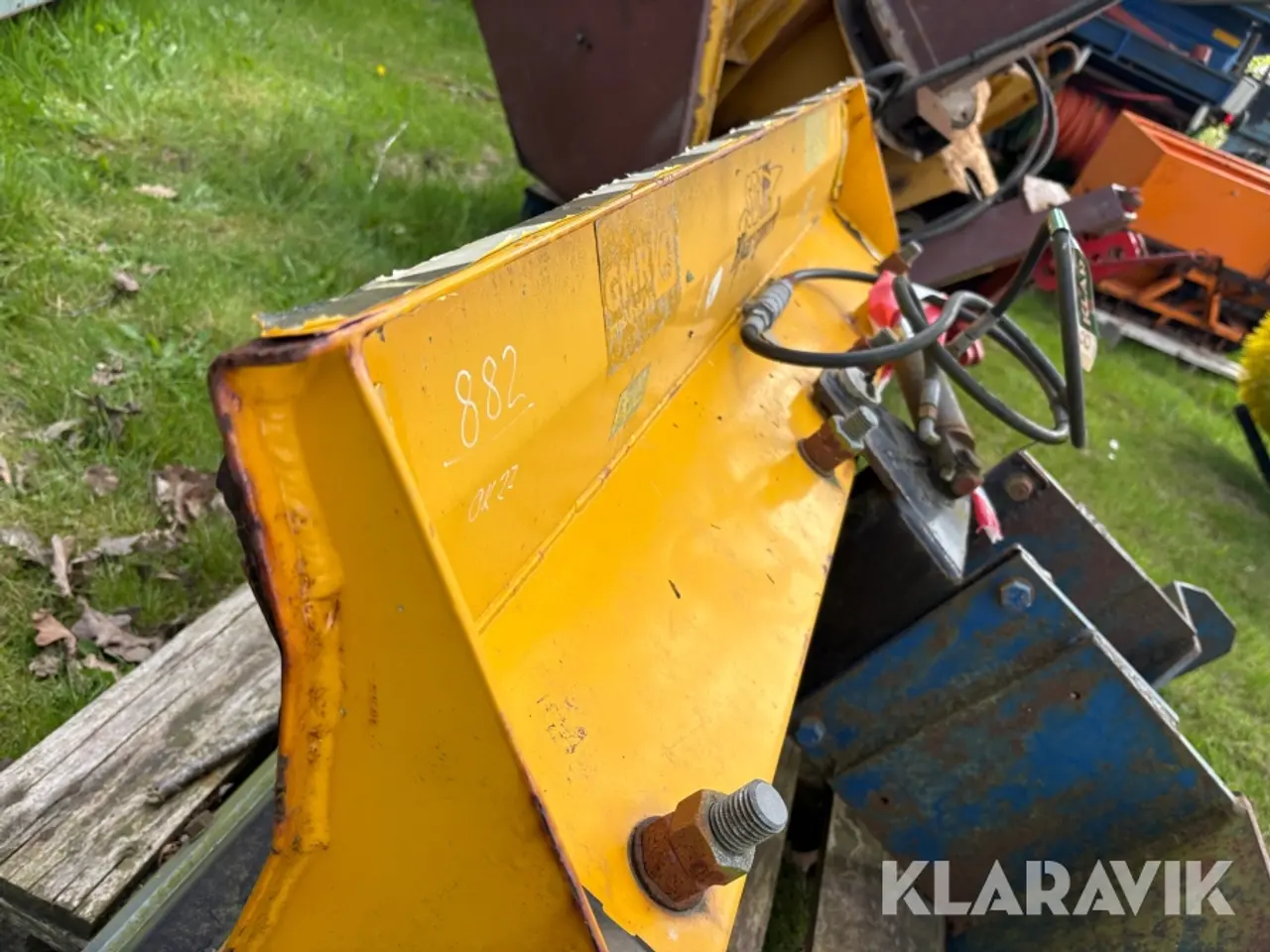 Billede 11 - Skrabeblad med hydraulisk sving SDK Kjærsgaard FS 1500 MK