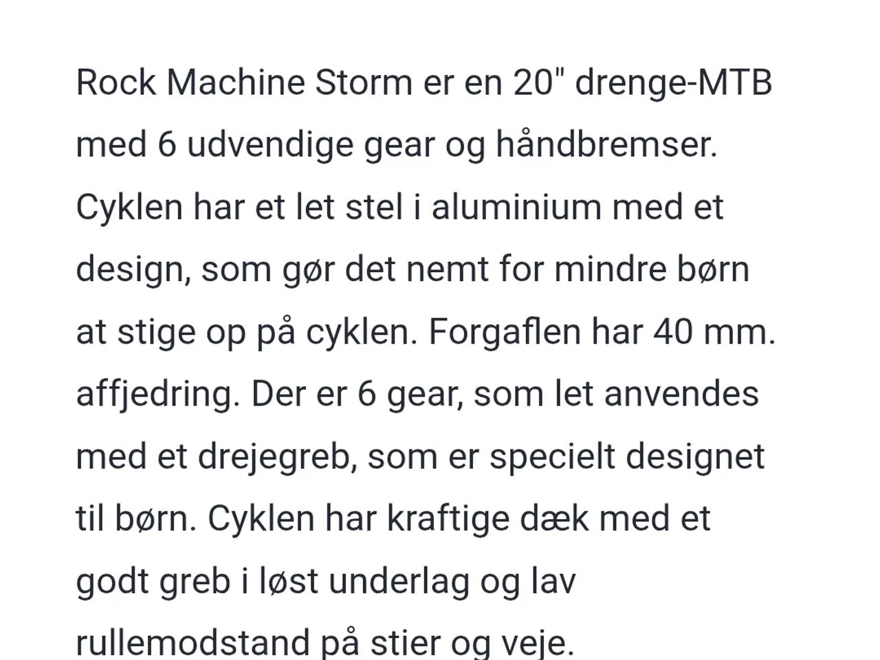 Billede 5 - MTB Rock Machine Storm