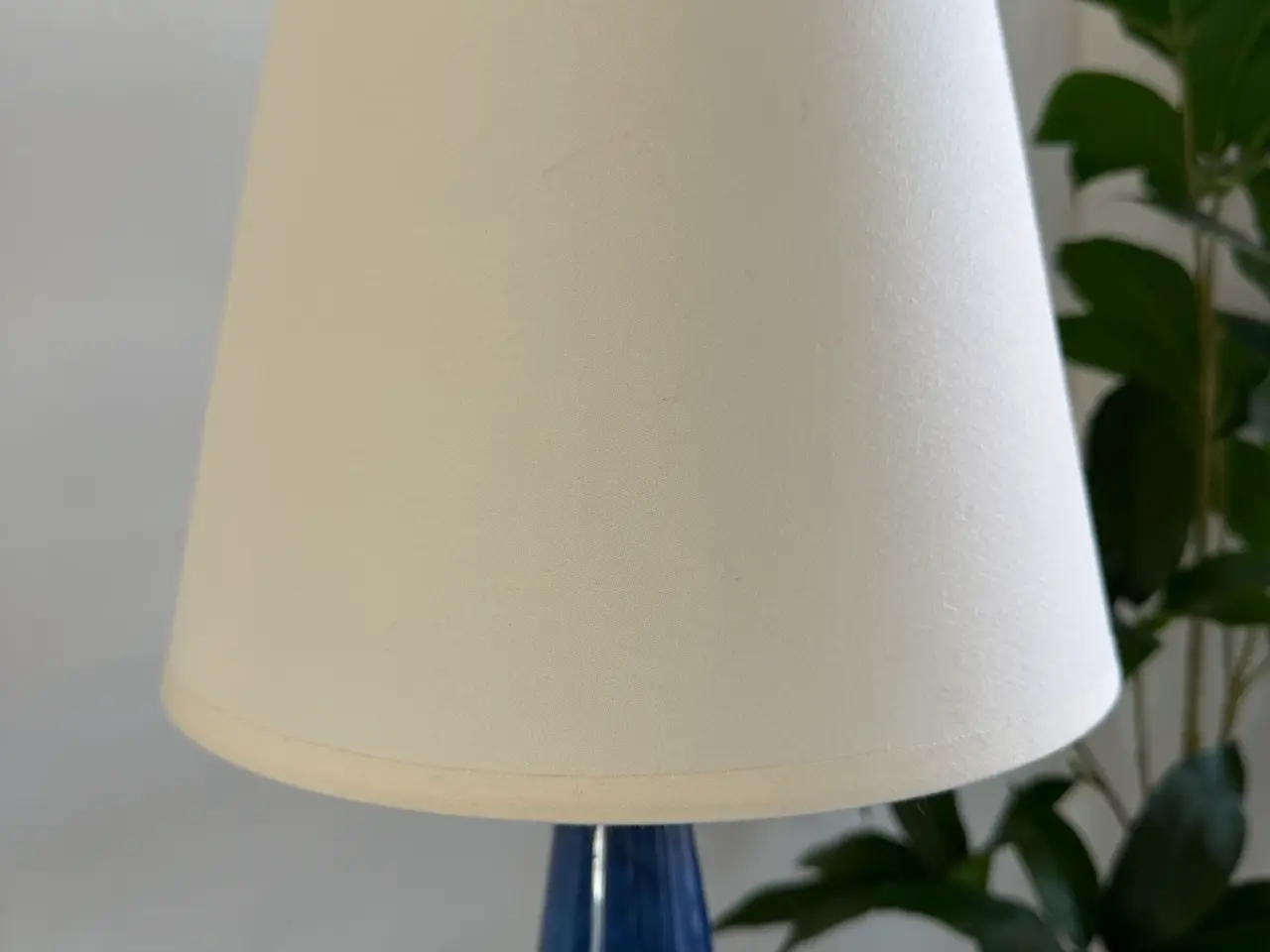 Billede 6 - Søholm Stentøj bordlampe – model 1020 – blå kerami