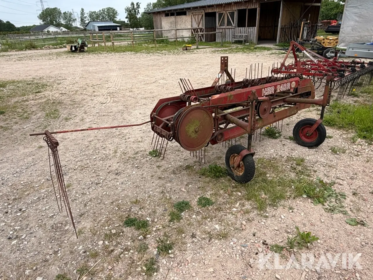 Billede 2 - PTO-drevet siderive-rive/fingerrive HSR 240 R