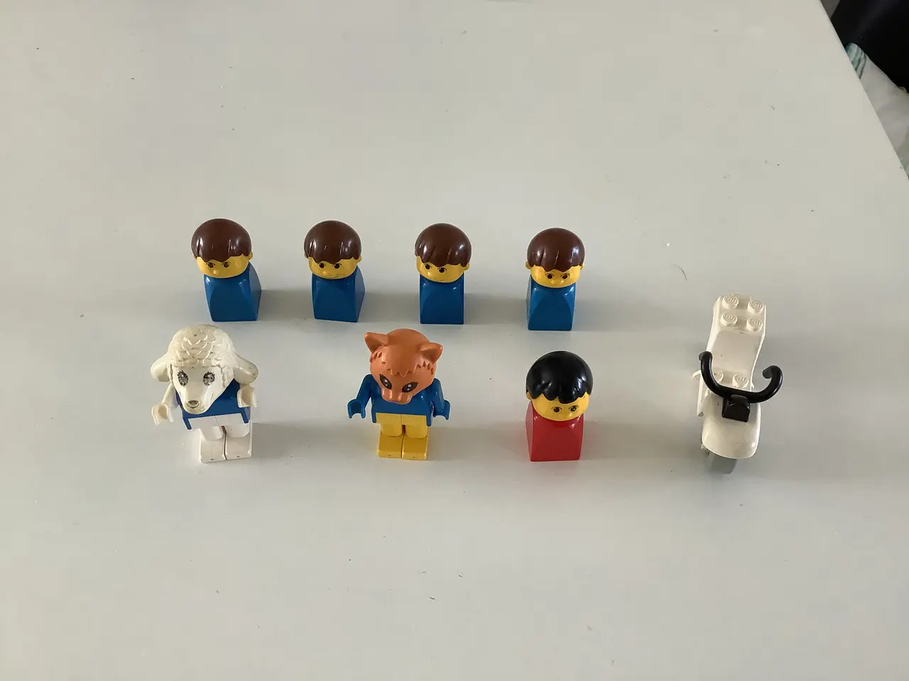 Billede 3 - Lego blandede klodser og figurer og Lego spand