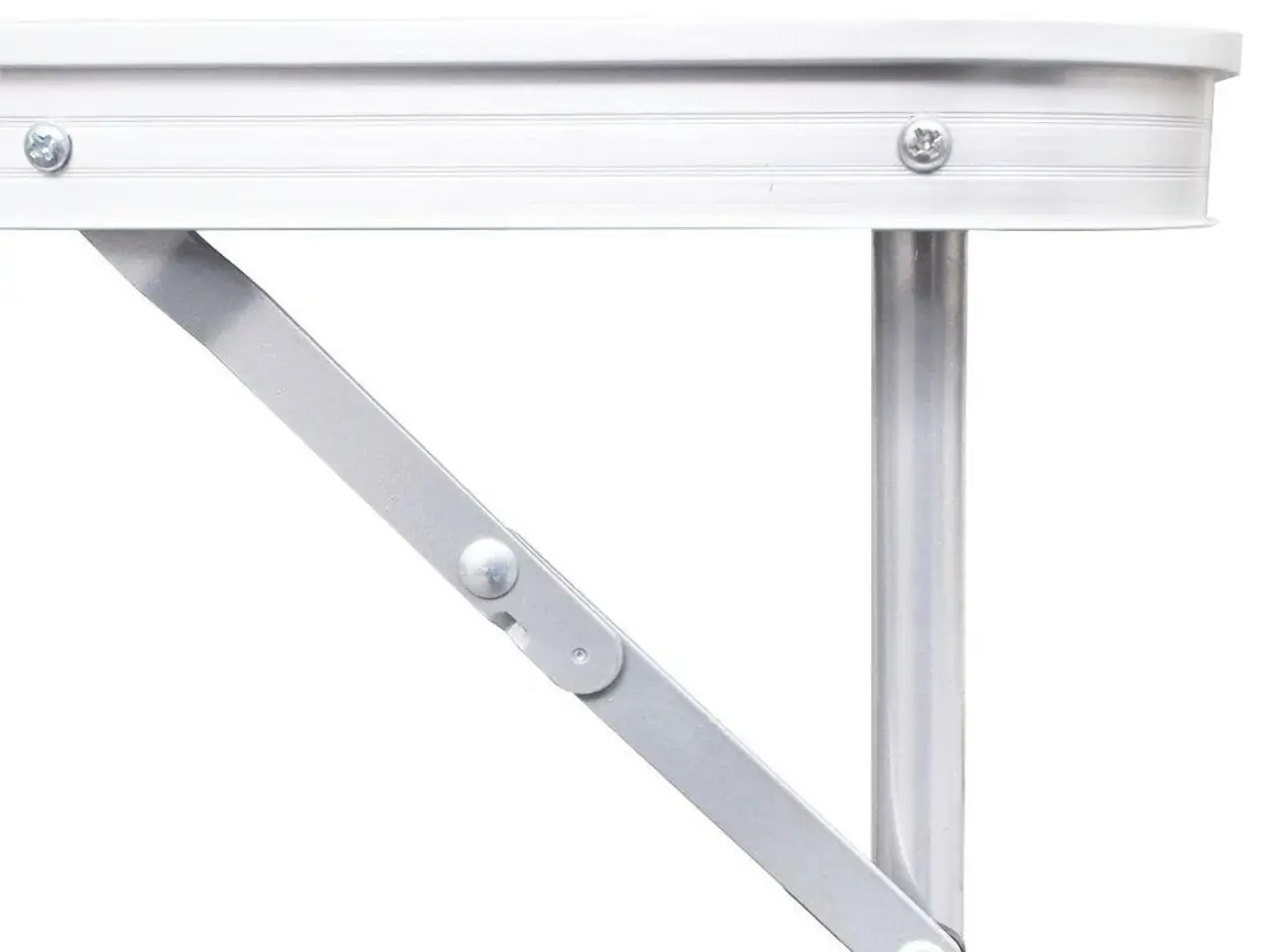 Billede 7 - Sammenklappeligt campingbord i aluminium - justérbart 120 × 60 cm