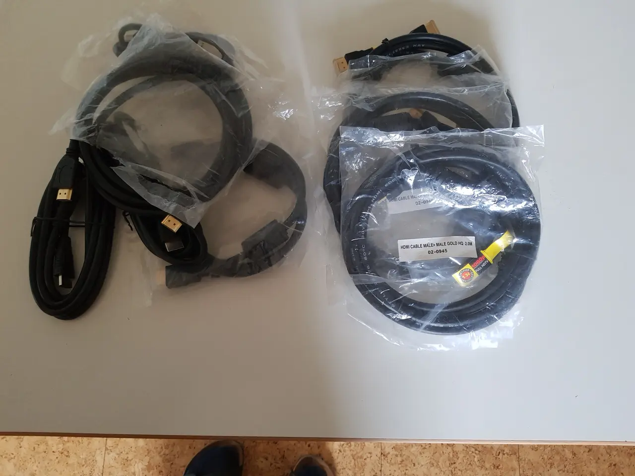 Billede 1 - HDMI & Scart kabler 10stk