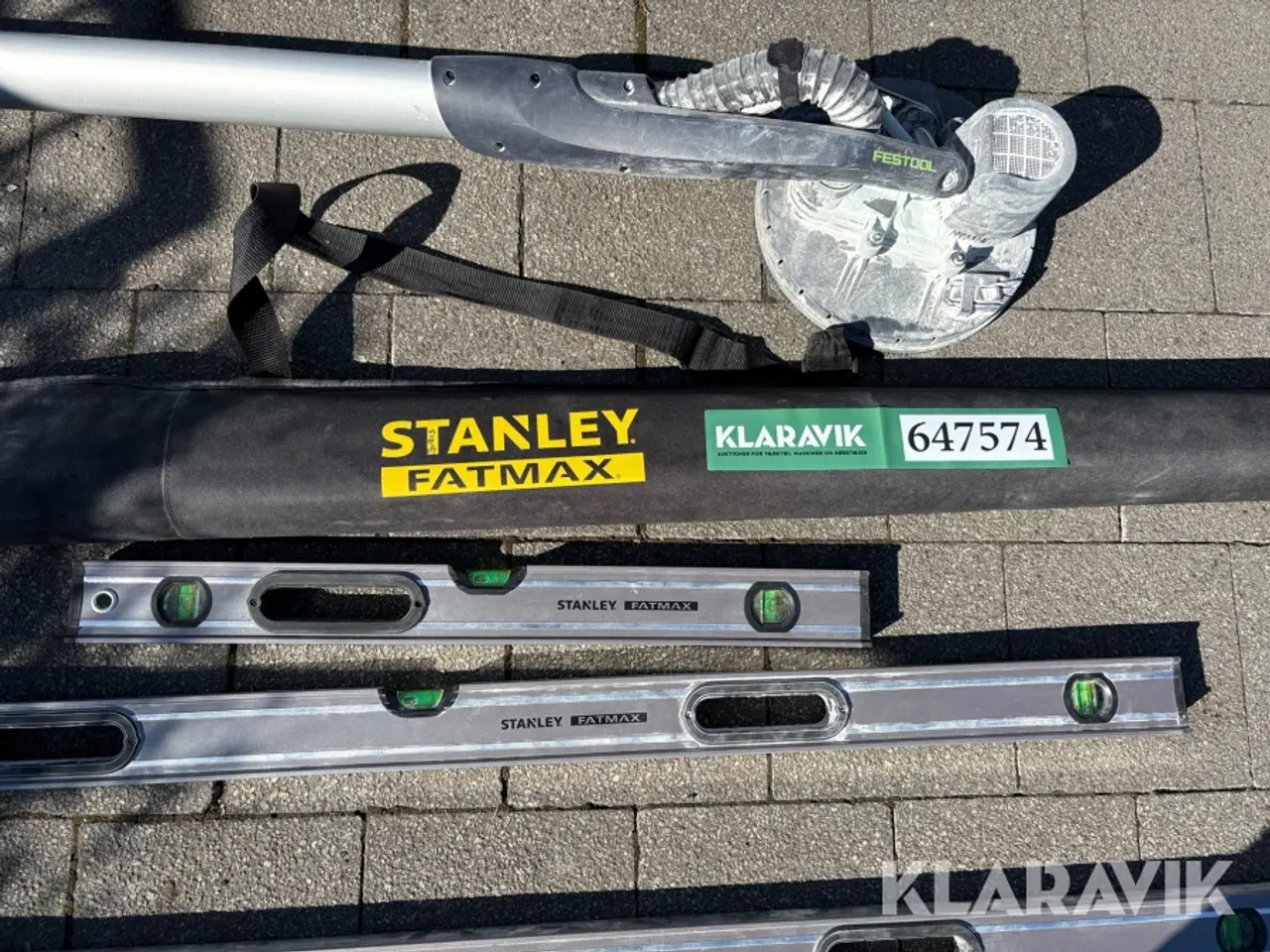 Billede 3 - Langhalssliber og afretter Festool og Stanley LHS-E 225 EQ