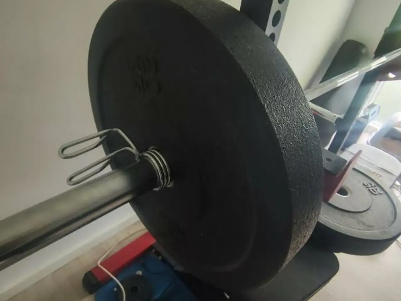 Billede 3 - all-in-one Masterfit vægtstangstativ, bænk med væg