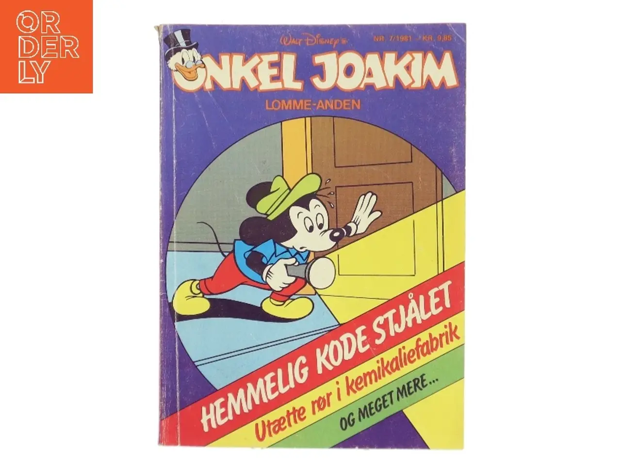 Billede 1 - Onkel Joakim Lomme-Anden (Bog)