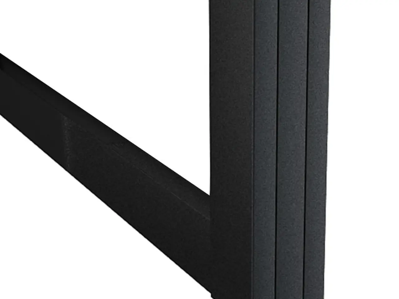 Billede 7 - Skydedør 76x205 cm aluminium og sikkerhedsglas sort