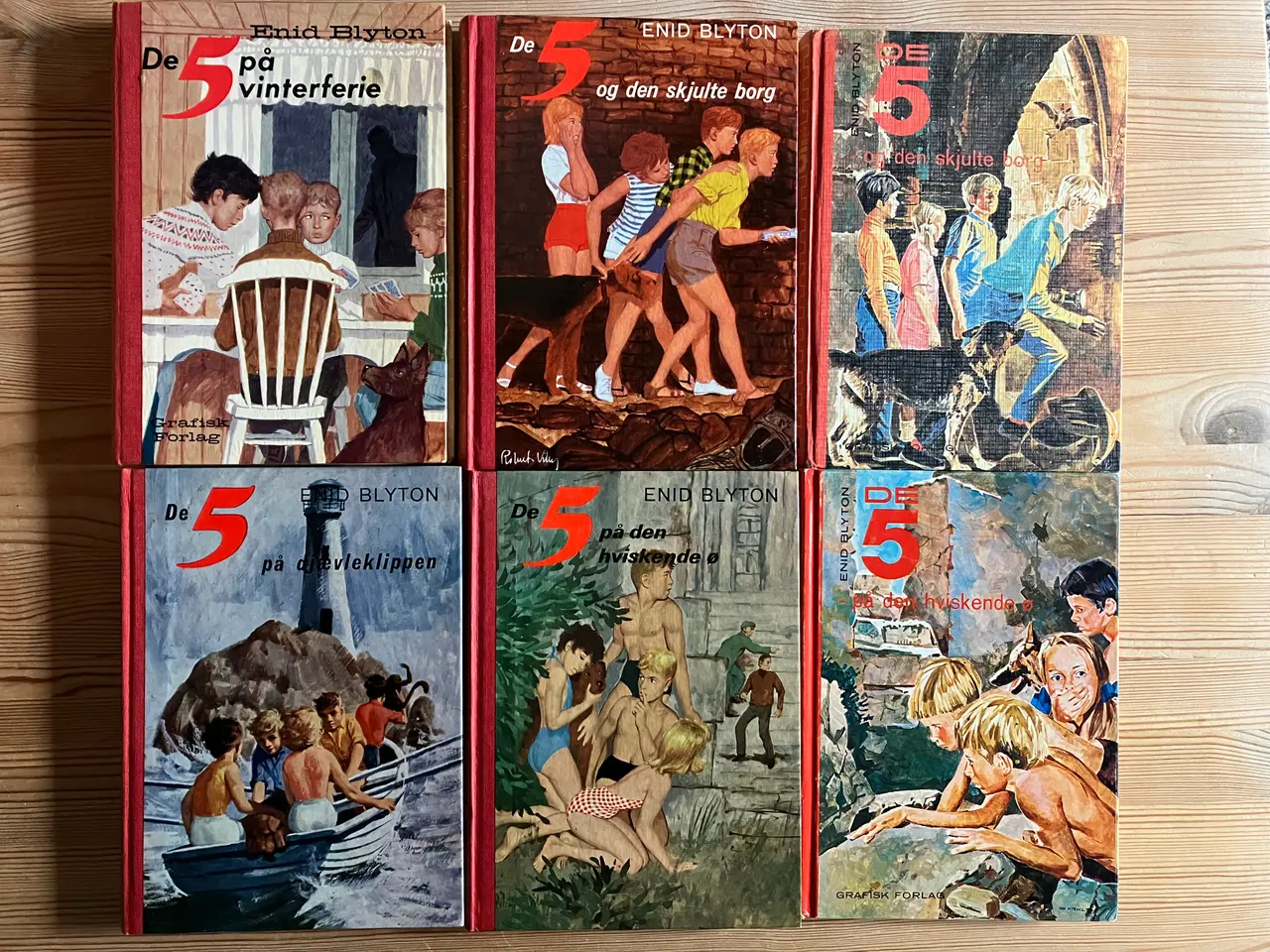 Billede 6 - 33 gamle bøger af Enid Blyton, Grafisk Forlag