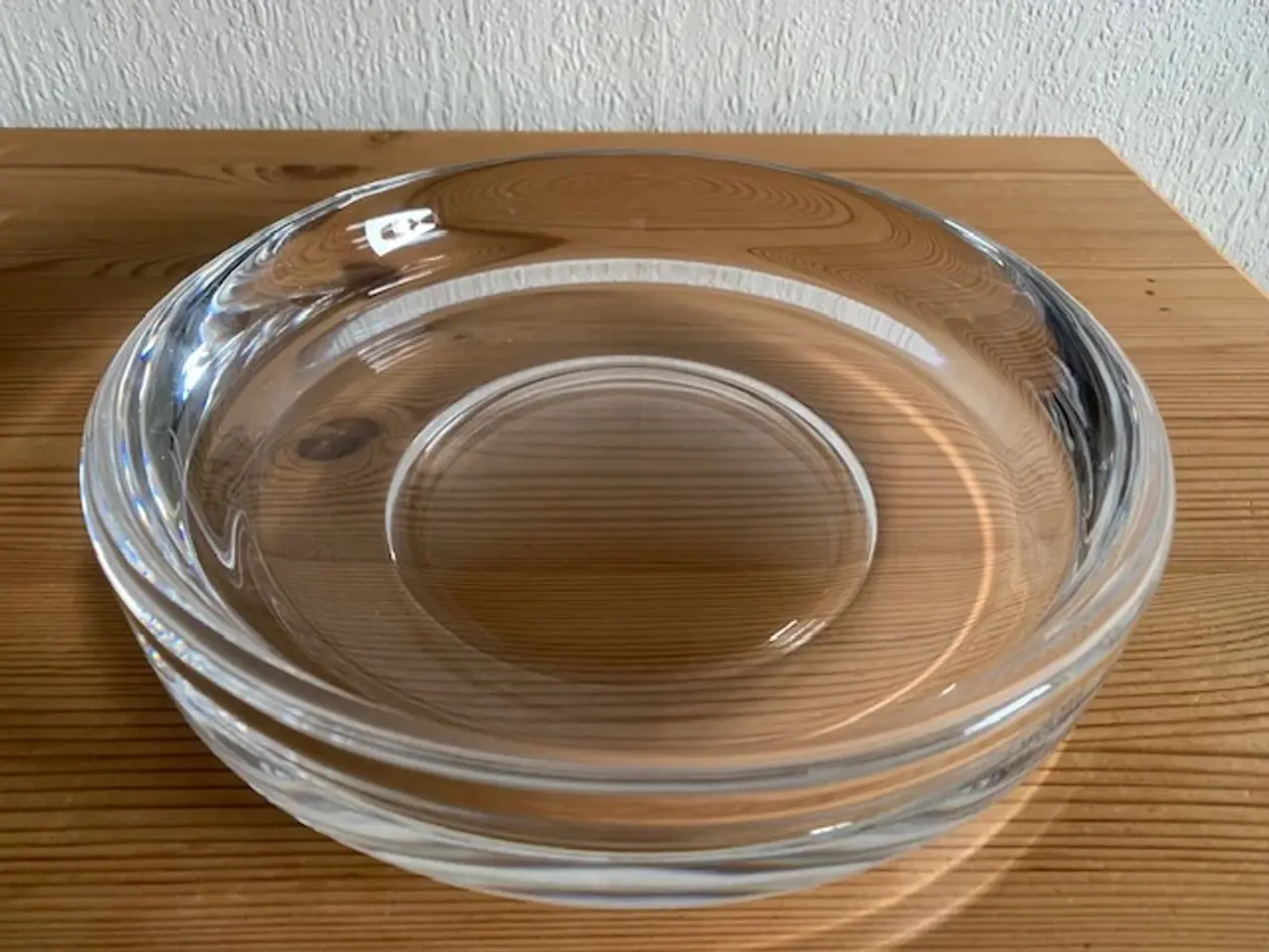 Billede 1 - Holmegaard Apollo fad i glas Ø20 cm