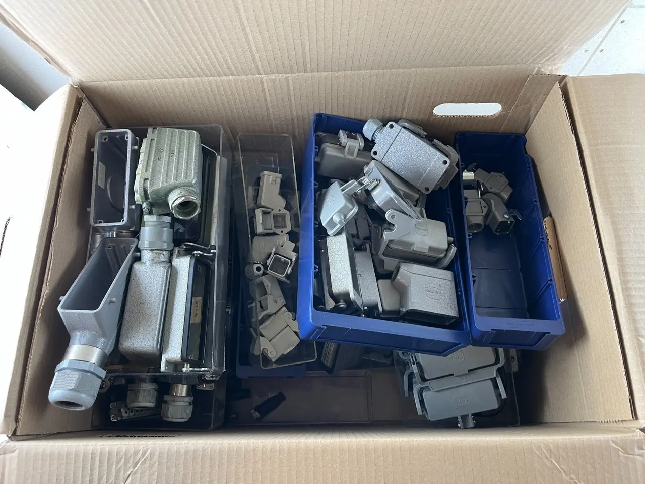 Billede 2 - Harting Heavy Duty stik Housings & Inserts blandet