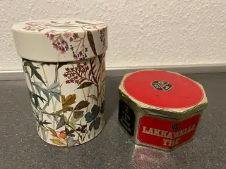 Forskellige Dåser stk pris