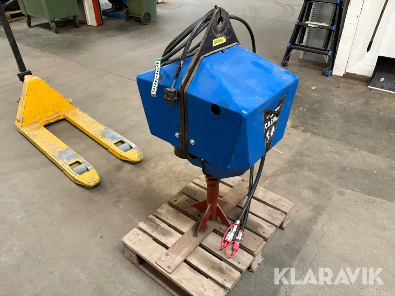 Billede 4 - Hydraulisk vakuumsug AL-vac Cosmo med stativ