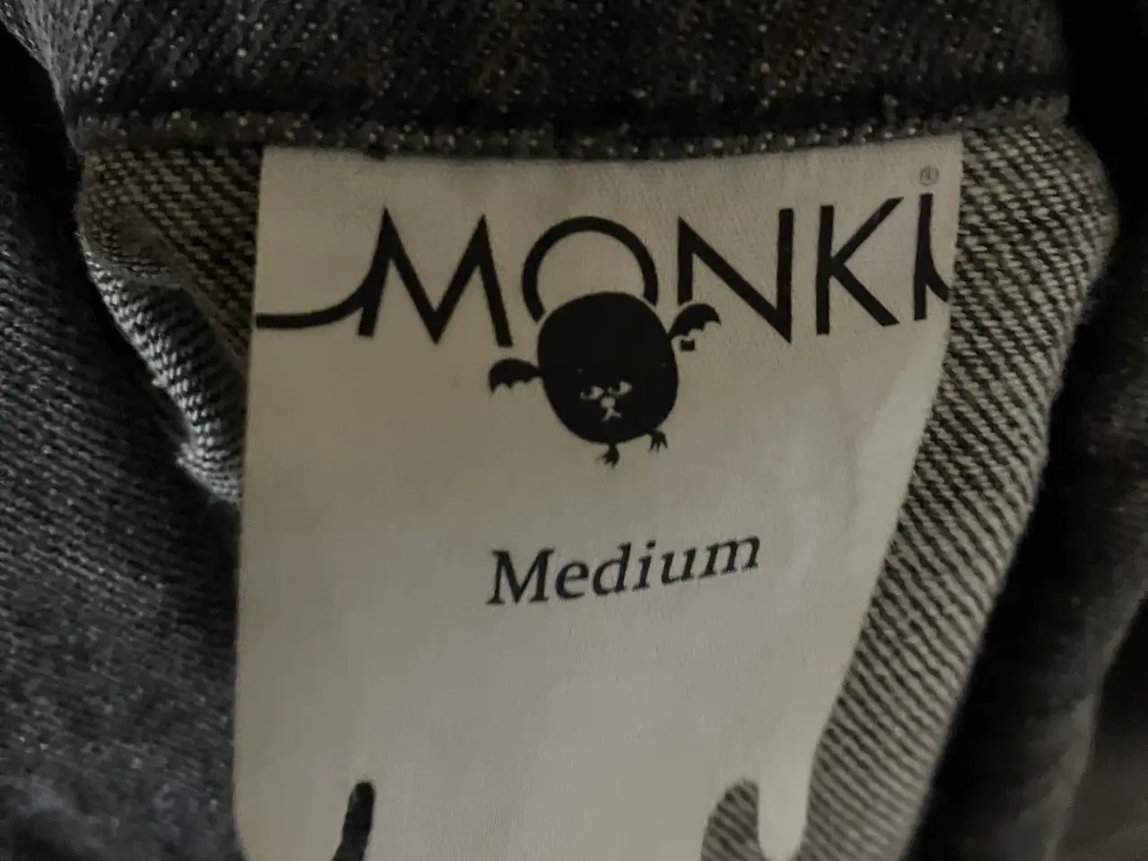 Billede 3 - Cowboy jakke fra Monki i sort Demin str M 