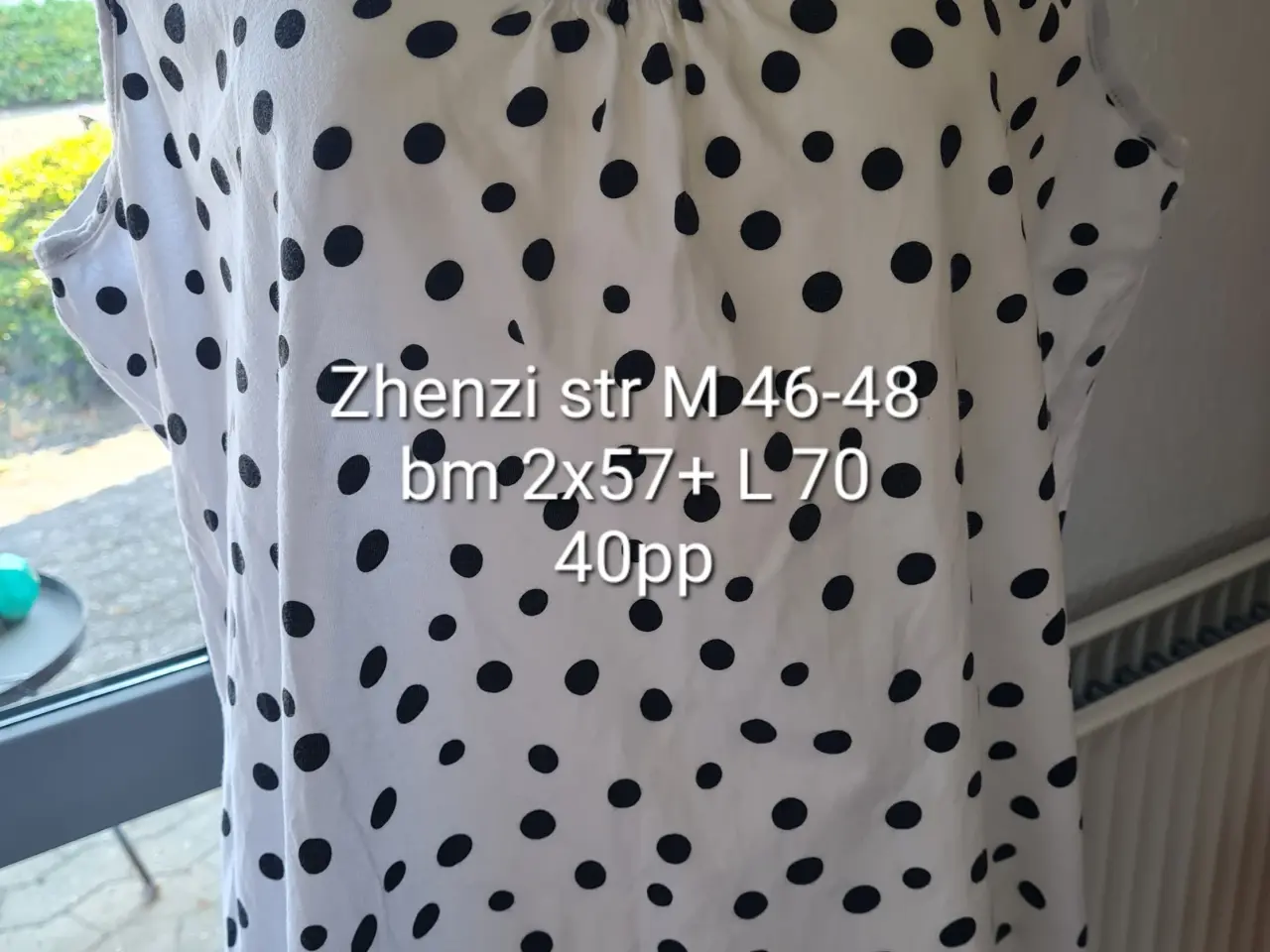 Billede 1 - Top str 46-48 fra Zhenzi 