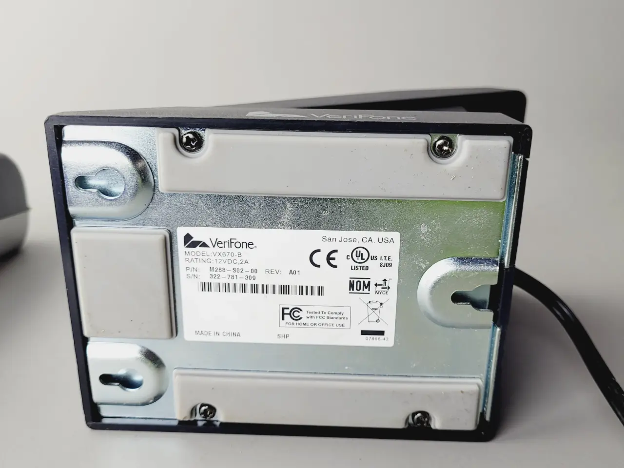 Billede 7 - ⭐️· 💳 Verifone VX 680 Betalingsterminal