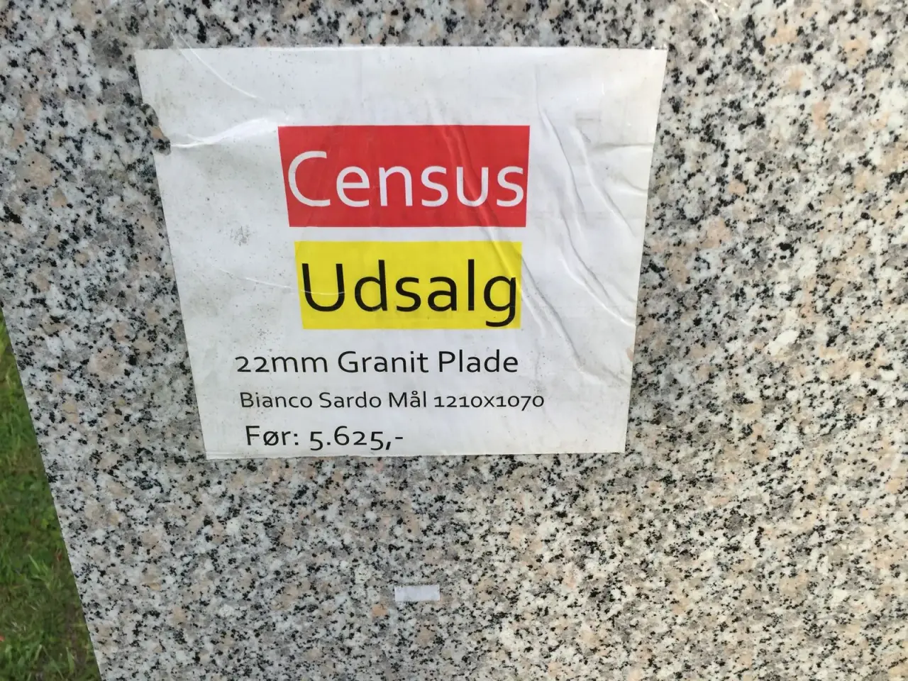Billede 2 - Granitbordplade