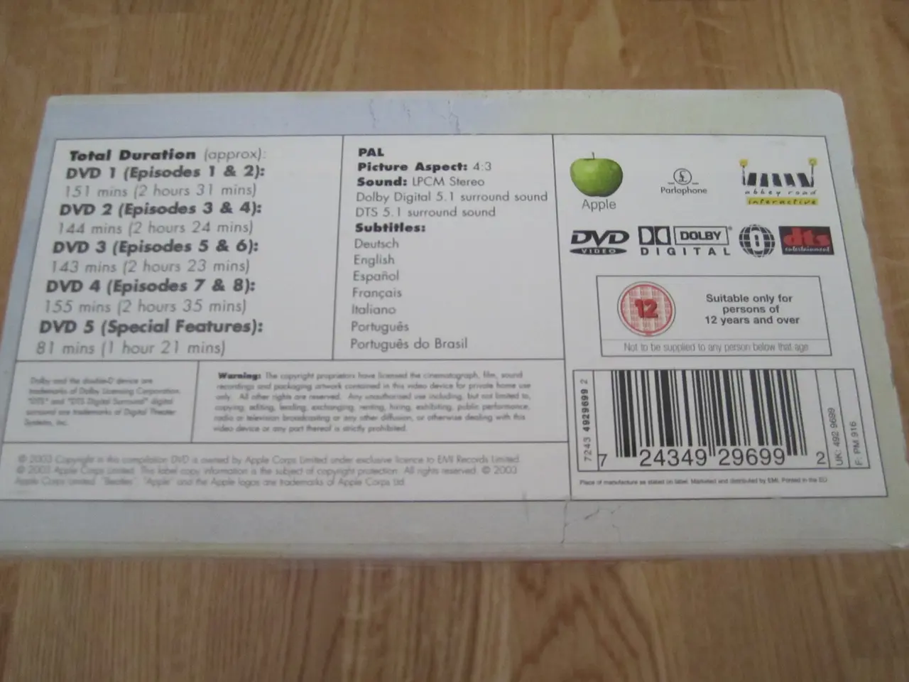 Billede 6 - THE BEATLES ANTHOLOGY. BOKS.