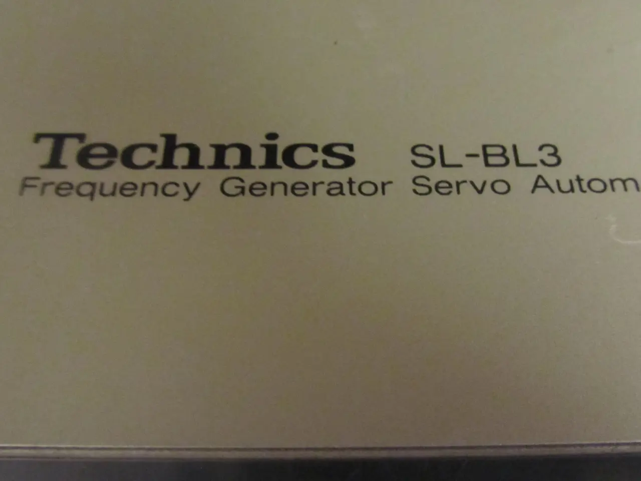 Billede 5 - TECHNICS SL-BL3---TANGENTIAL