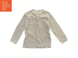 Langærmet bluse med knapper fra H&M (str. 98)