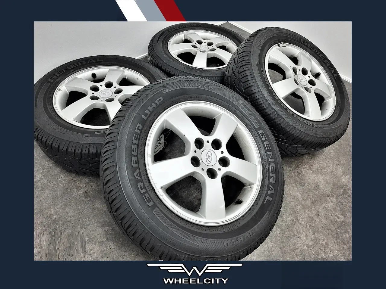 Billede 1 - 5x114,3 16" ET46, Hyundai sommersæt