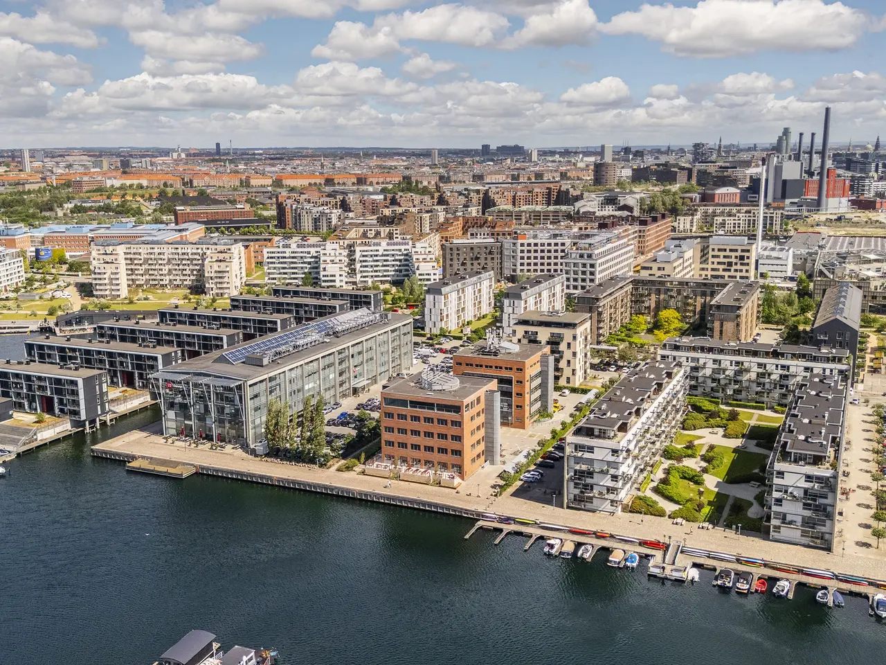 Billede 10 - Indflytningsklare kontorer med havnekig - her får arbejdsdagen udsigt til mere