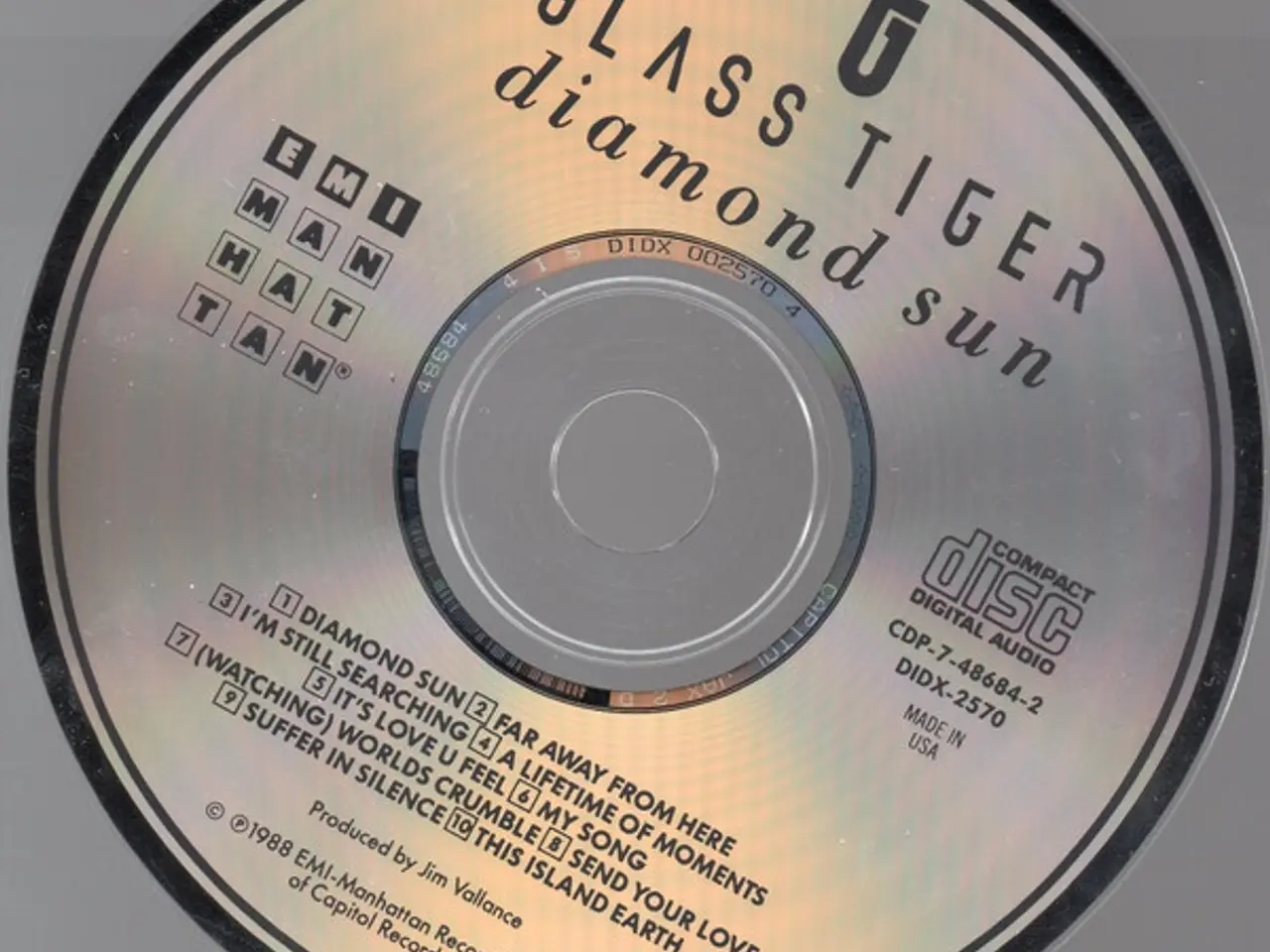 Billede 5 - Glass Tiger – Diamond Sun – CD