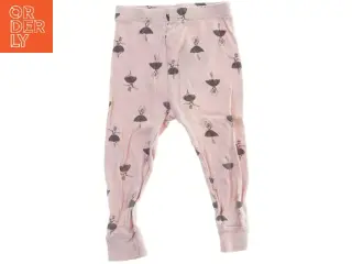 Lyserøde bukser med ballerina print fra Old Navy (str. 92)