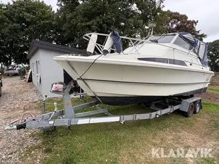 Båd Fjord 21 med bådtrailer