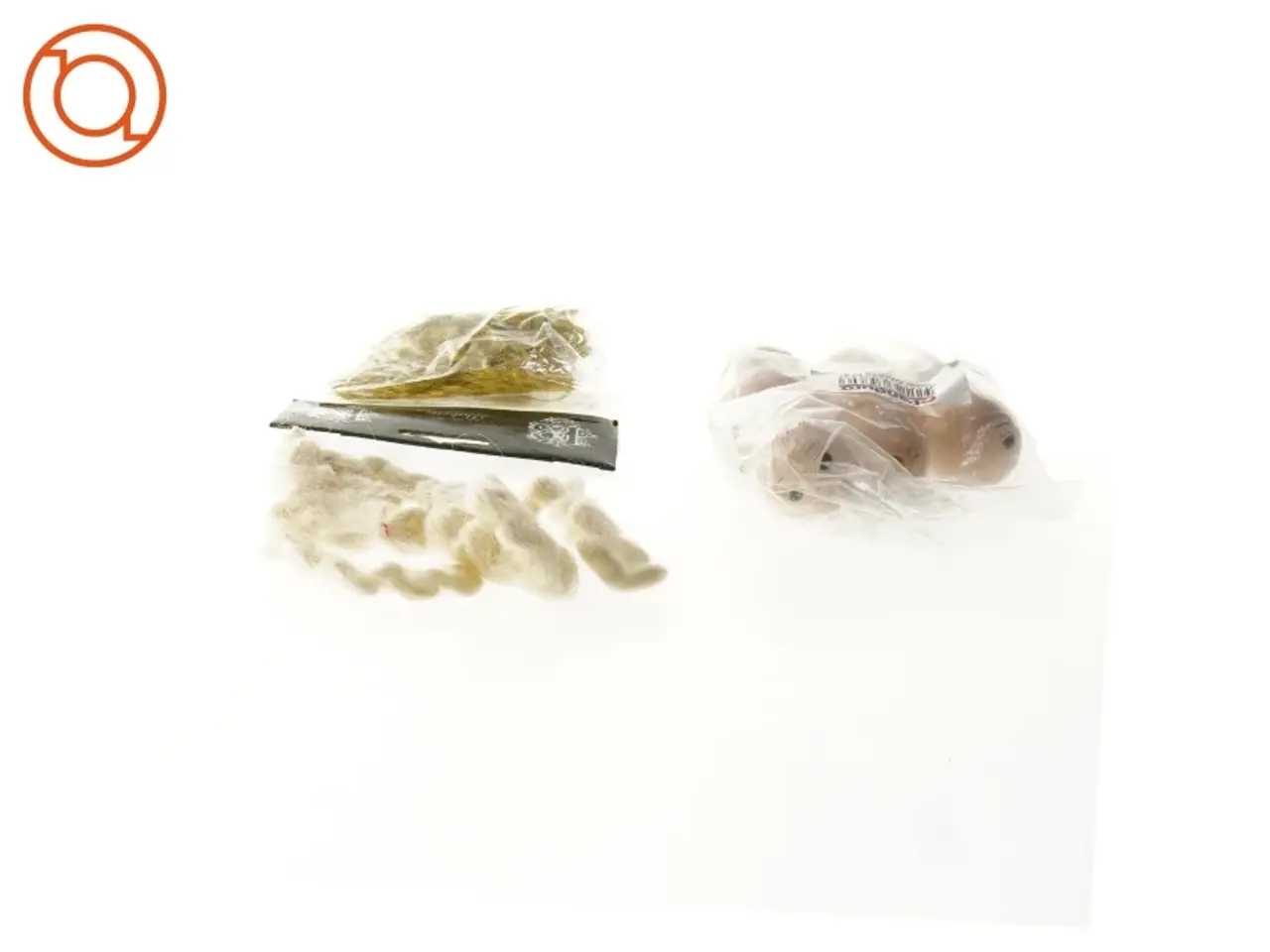 Billede 3 - Diverse materialer til at lave fx. engle (str. kugler 3 cm)