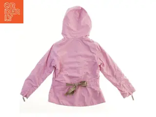 Pink jakke med hætte fra Ver de Terre (str. 128)