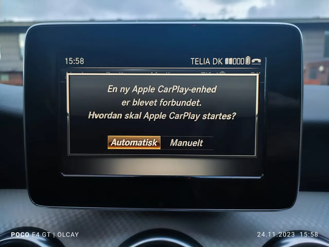 Billede 2 - Mercedes aktivering af Carplay / Android Auto