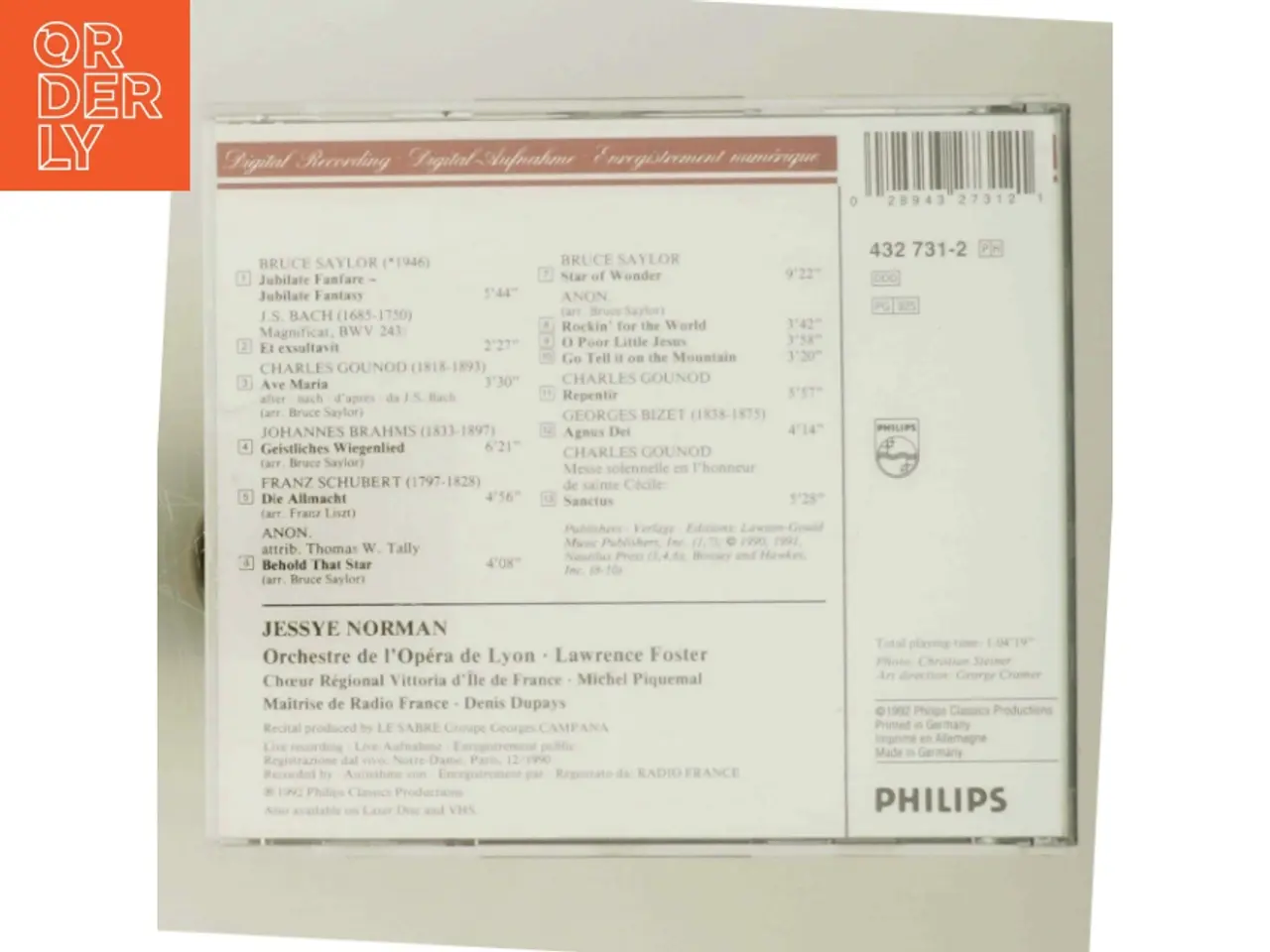 Billede 3 - Notre Dame Christmas med Jessye Norman (DVD)