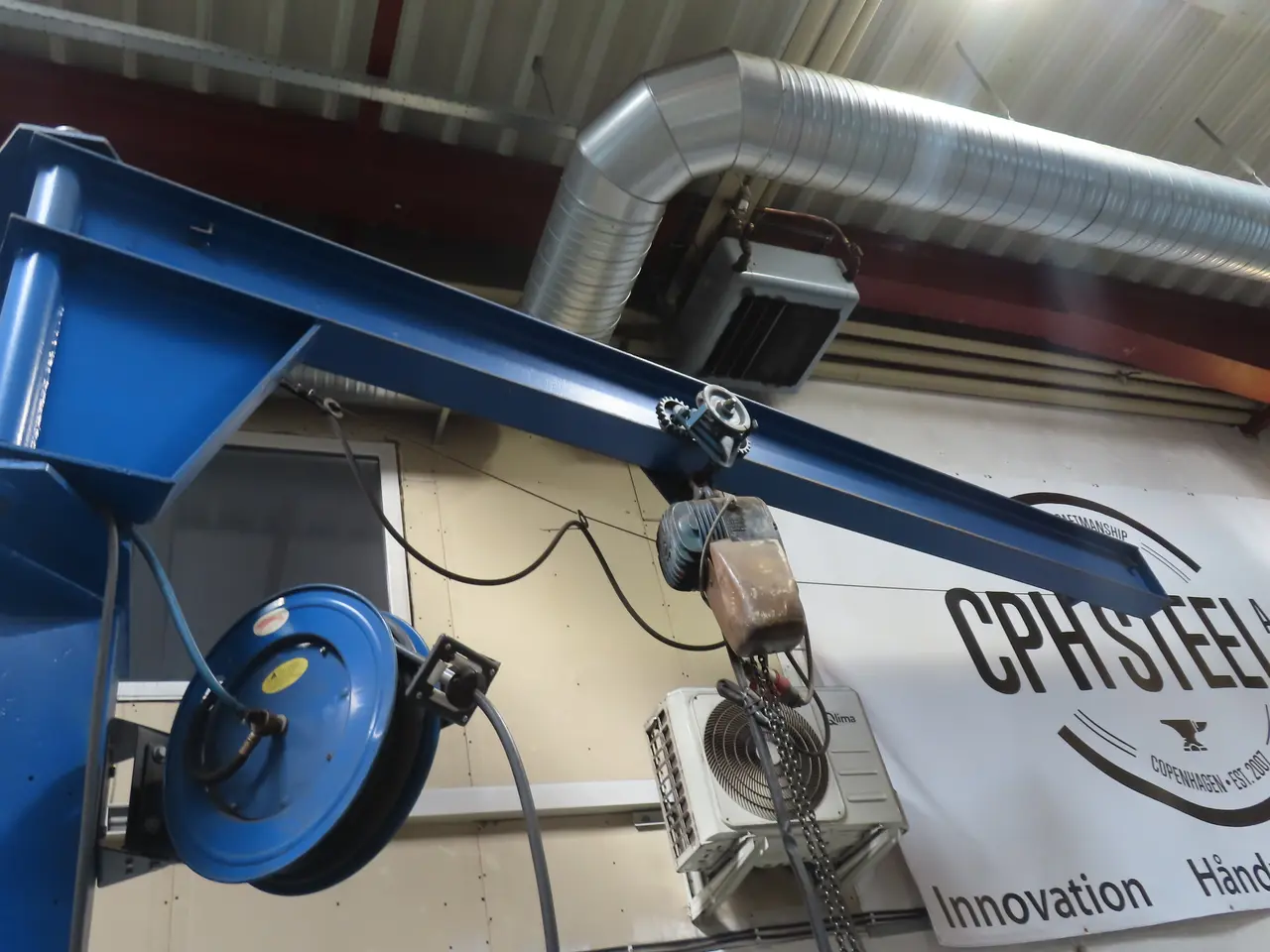 Billede 6 - Søjlesvingkran DEMAG 500 kg